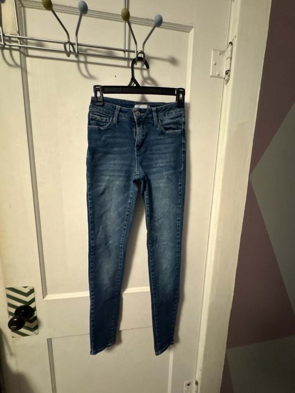 KanCan Mid-Rise Skinny Jeans VBK1729R Size 24